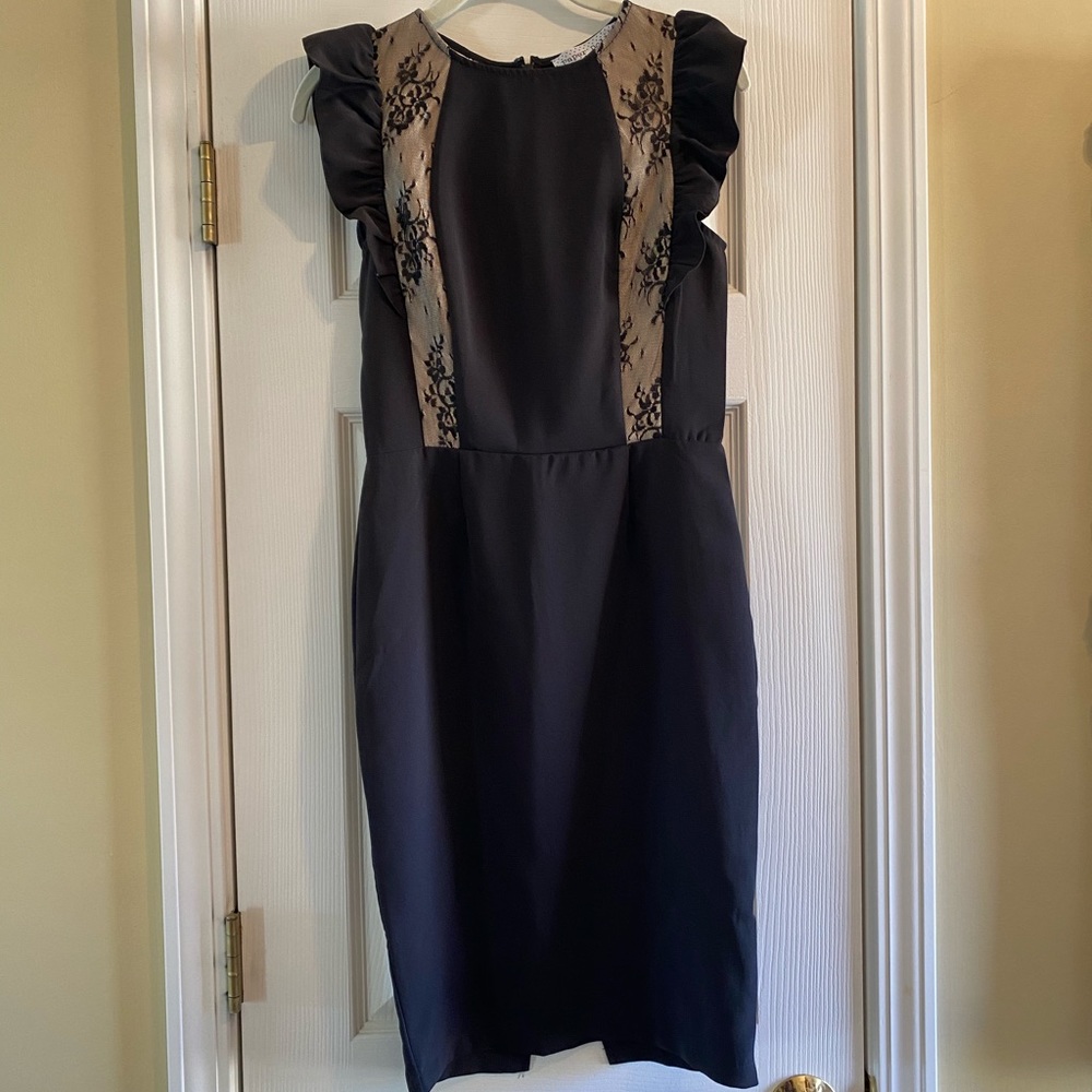 NWT ASOS Paperdolls Black Sleeveless Dress